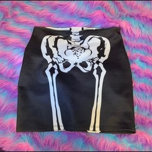 Skeleton skirt